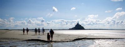 traversée de la baie du mont saint Michel